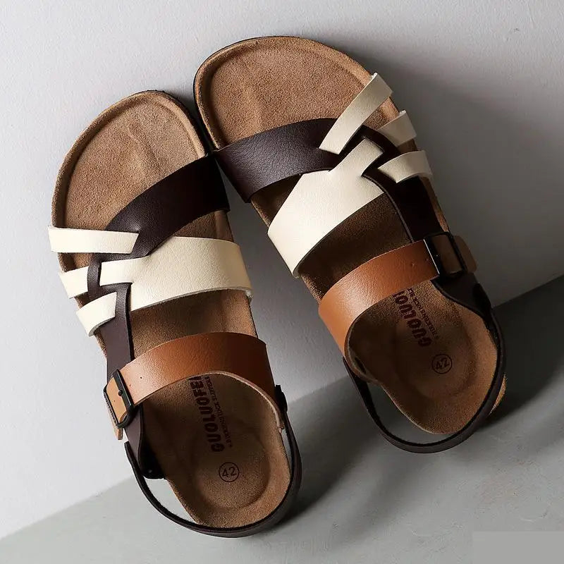 Lisa - Ortopædiske sandaler med læder med høj kvalitet
