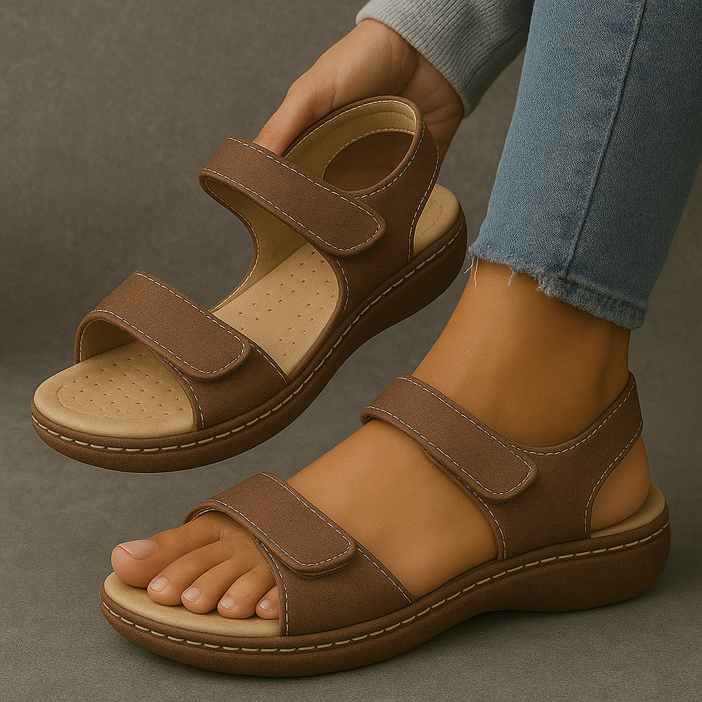 KLARA Sandal – Ortopædisk Design  - Støtte og Komfort til Dine Fødder