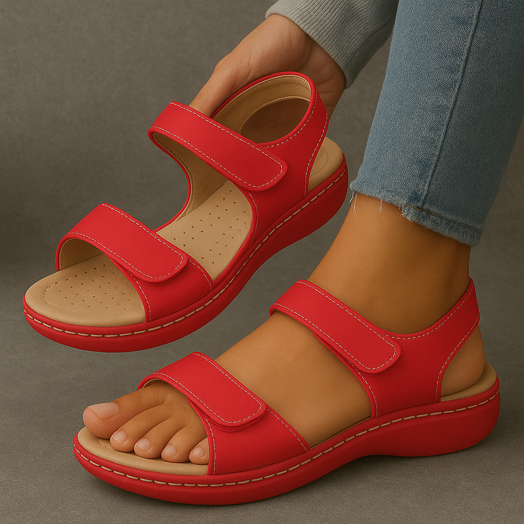 KLARA Sandal – Ortopædisk Design  - Støtte og Komfort til Dine Fødder