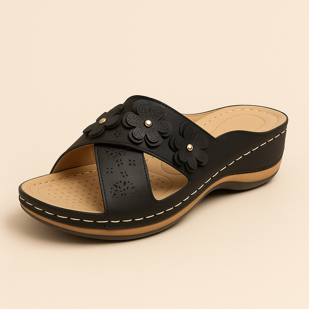 OrthoClassic Behagelige Elegante Sandaler - Ortopædisk Design 2025